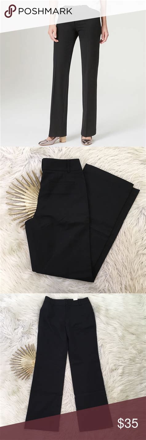 ann taylor black trousers|ann taylor marisa pants.